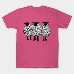 Triple sheep T-Shirt